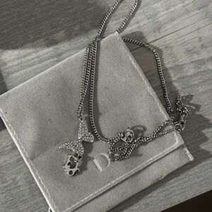 vintage Dior butterfly necklace